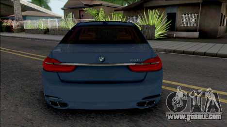 BMW 750Li 2016 for GTA San Andreas