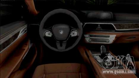 BMW 750Li 2016 for GTA San Andreas