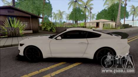 Ford Mustang Shelby GT350R (SA Lights) for GTA San Andreas
