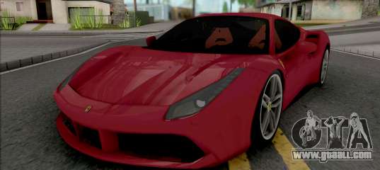 Ferrari 488 GTB Red