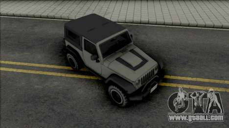 Jeep Wrangler Improved for GTA San Andreas