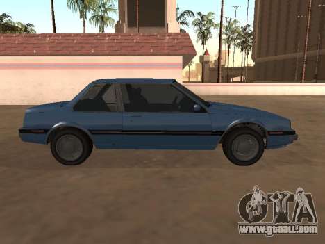 Chevrolet Cavalier 1988 Coupe for GTA San Andreas