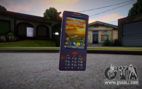 Sony Ericsson W950i for GTA San Andreas