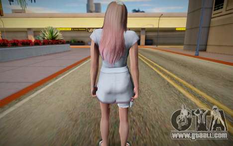 GTA Online Skin Ramdon Female Outher Dress Sexy for GTA San Andreas