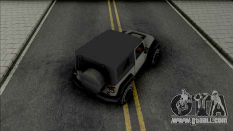Jeep Wrangler Improved for GTA San Andreas