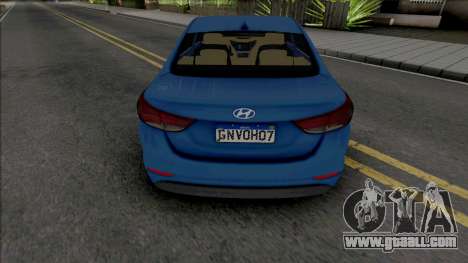 Hyundai Elantra Edit for GTA San Andreas