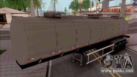 Tank Semi-trailer Improved for GTA San Andreas