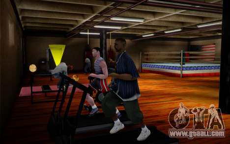 Gym for GTA San Andreas