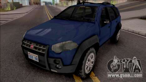 Fiat Palio Weekend Adventure 2013 for GTA San Andreas