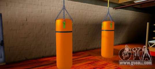 Model punching bag