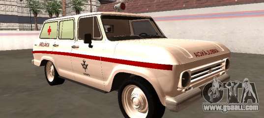 Chevrolet Veraneio 1973 INAMPS Ambulance