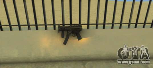 MP5K-N for GTA Vice City