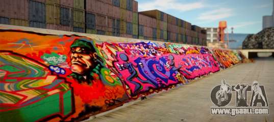 Los Angeles 90s Stormdrain Graffiti