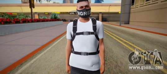 Skin Random from GTA ONLINE With Parachute