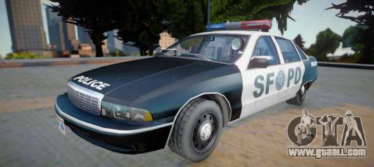 Chevrolet Caprice 1992 (SFPD) - Improved