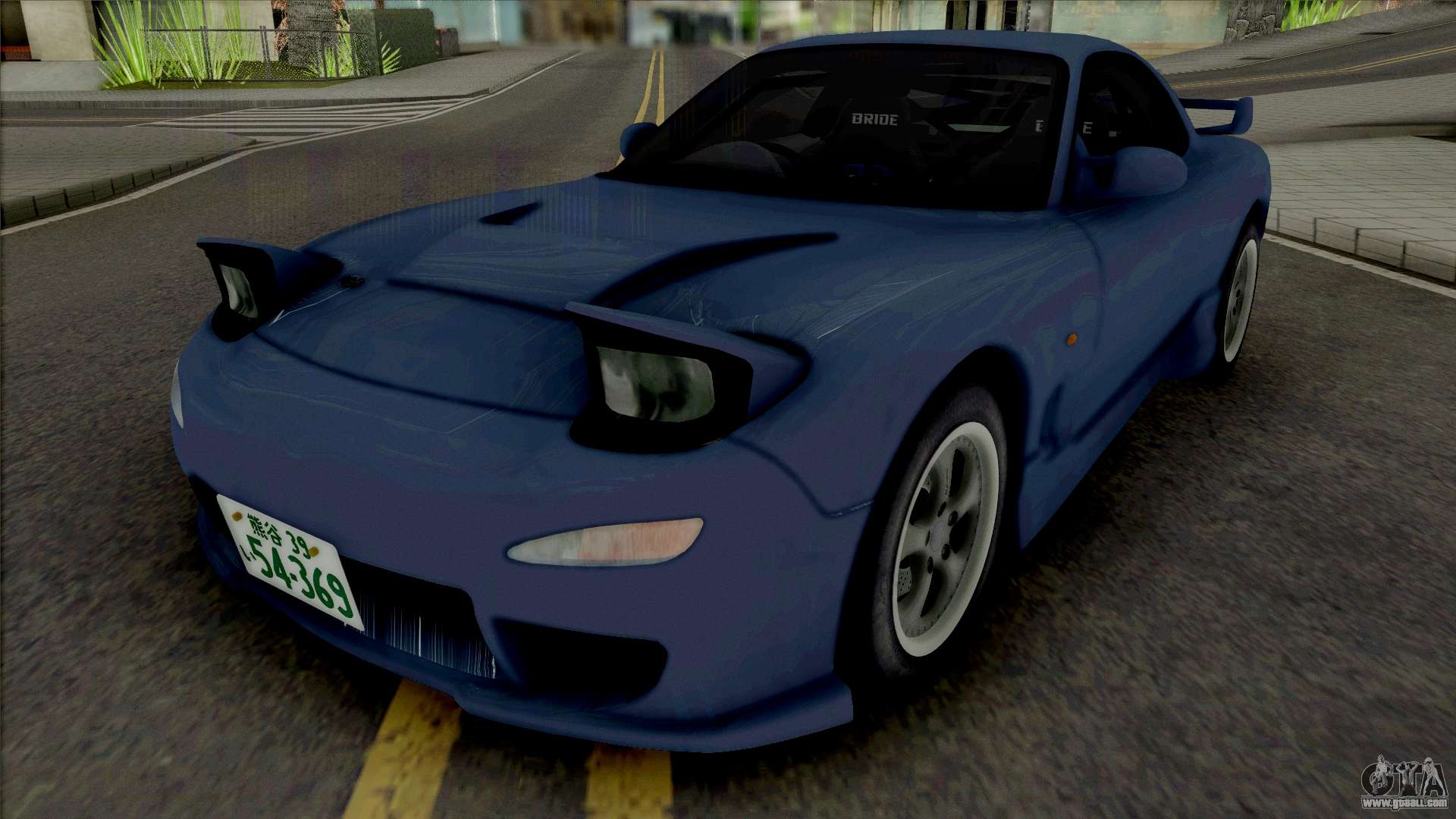 Mazda Rx 7 Fd3s Initial D 4th Stage Iwase Kyoko For Gta San Andreas