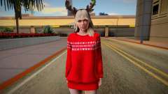 Rachel Christmas Outfit for GTA San Andreas