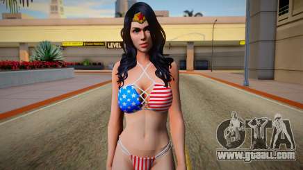 Wonder Woman Bikini for GTA San Andreas