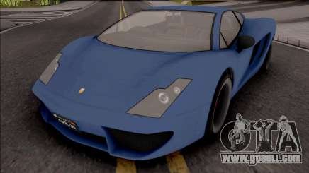 GTA V Pegassi Vacca Blue for GTA San Andreas