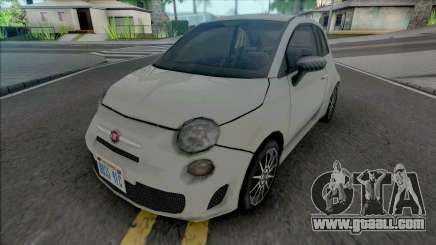 Fiat 500 2015 Improved for GTA San Andreas