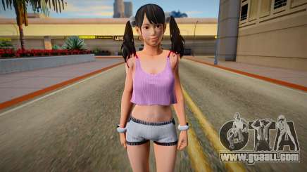 Tekken 7 Ling Xiaoyu Animal Panda Costume for GTA San Andreas