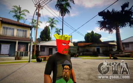 AQUA TEEN HUNGER FORCE - Frylock Mask For CJ for GTA San Andreas