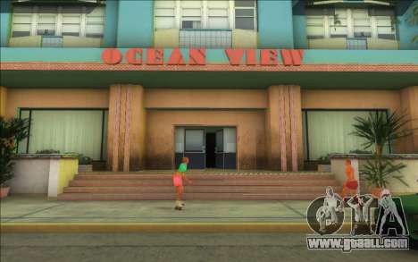 Ocean View Hotel HD Remake for GTA Vice City
