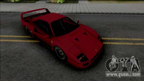 Ferrari F40 [HQ] for GTA San Andreas