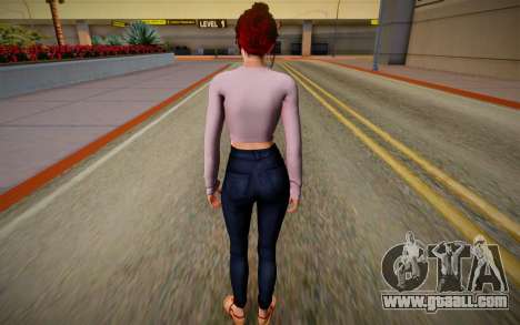 Kasumi Fashion Casual v20 for GTA San Andreas