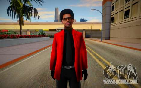 The Weeknd Skin for GTA San Andreas