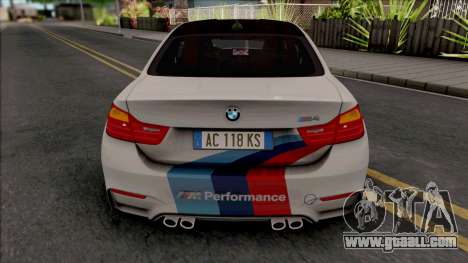 BMW M4 F82 [HQ] for GTA San Andreas