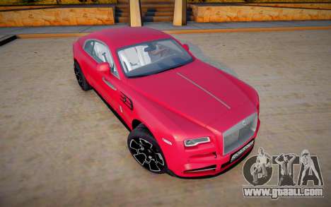 Rolls-Royce Wraith 2019 for GTA San Andreas