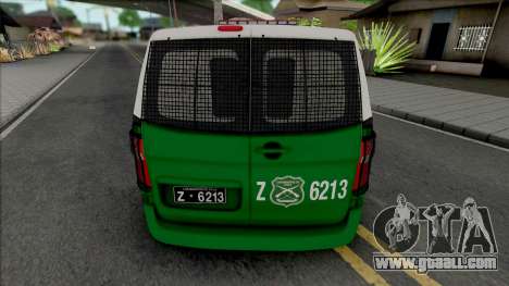 Hyundai H-1 Starex Carabineros for GTA San Andreas