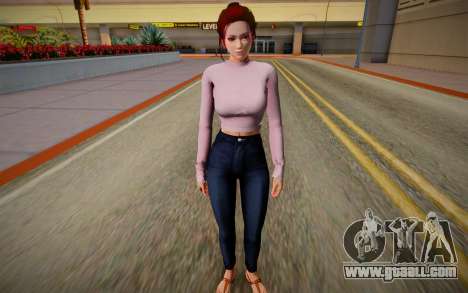 Kasumi Fashion Casual v20 for GTA San Andreas