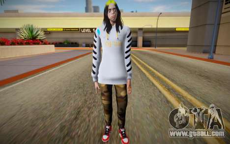 Billie Eilish V1.0 for GTA San Andreas