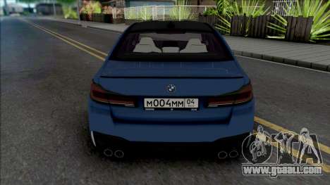 BMW M5 2021 Quantum Works for GTA San Andreas