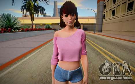 Tiffany Cox from Friday the 13th: The Game for GTA San Andreas