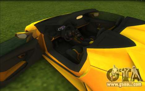 Lamborghini Huracan EVO Spyder for GTA Vice City