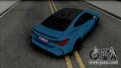 BMW M4 2021 SlowDesign Small Kidney Grille for GTA San Andreas