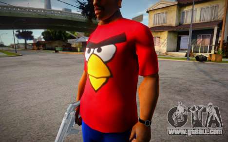 Angry Birds T-shirt for GTA San Andreas