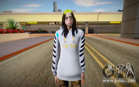 Billie Eilish V1.0 for GTA San Andreas