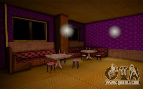 The updated interior of the bar for GTA San Andreas