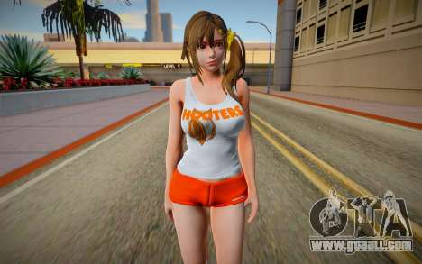 Misaki Hooters for GTA San Andreas