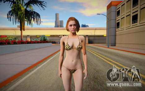 Jill Bikini for GTA San Andreas