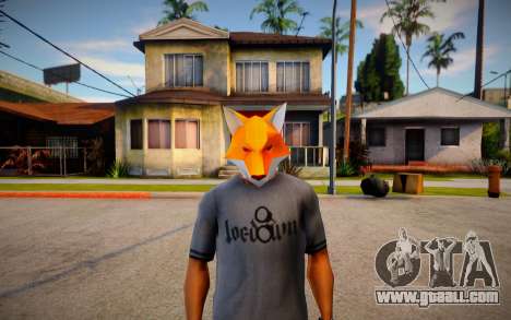 Fox mask (Diamond Casino Heist) for GTA San Andreas