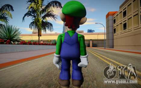 Luigi from Super Smash Bros. for Wii U for GTA San Andreas