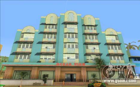 Ocean View Hotel HD Remake for GTA Vice City