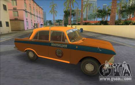 Moscow 412 EE traffic police for GTA Vice City