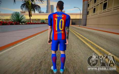 Lionel Messi from FIFA for GTA San Andreas