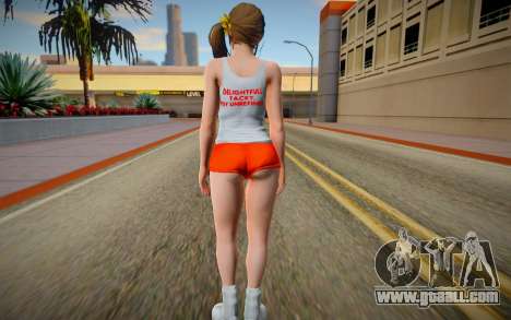 Misaki Hooters for GTA San Andreas